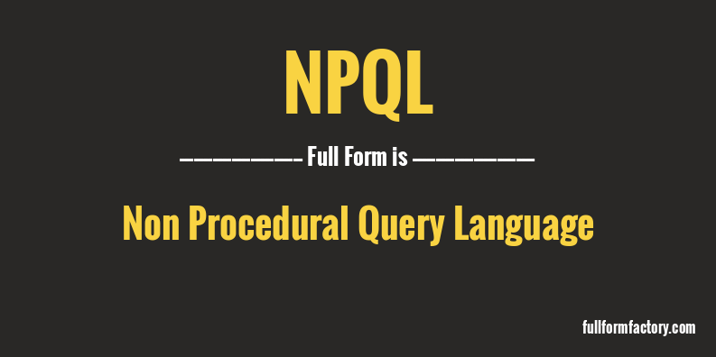 npql-full-form