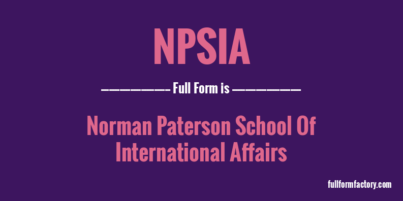 npsia-full-form