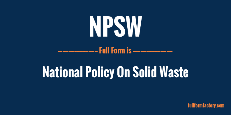 npsw-full-form