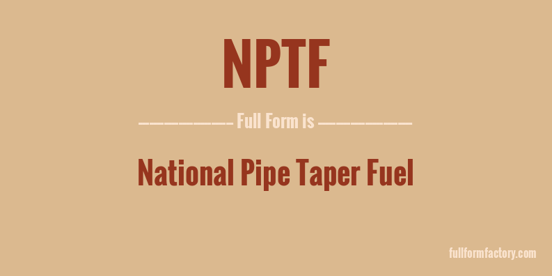 nptf-full-form