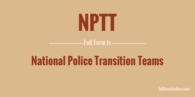 nptt-full-form