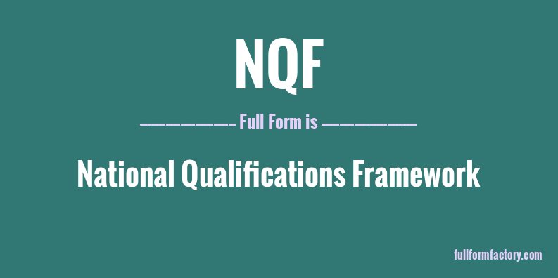 nqf-full-form