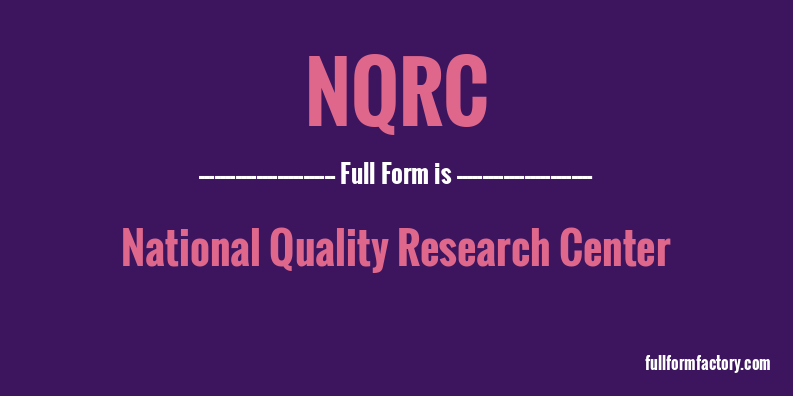nqrc-full-form