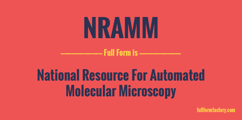 nramm-full-form