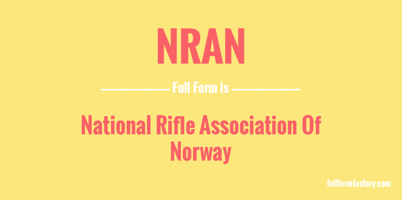 nran-full-form