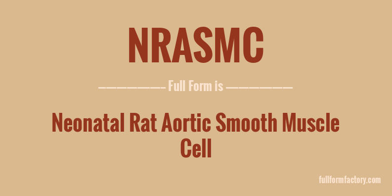 nrasmc-full-form