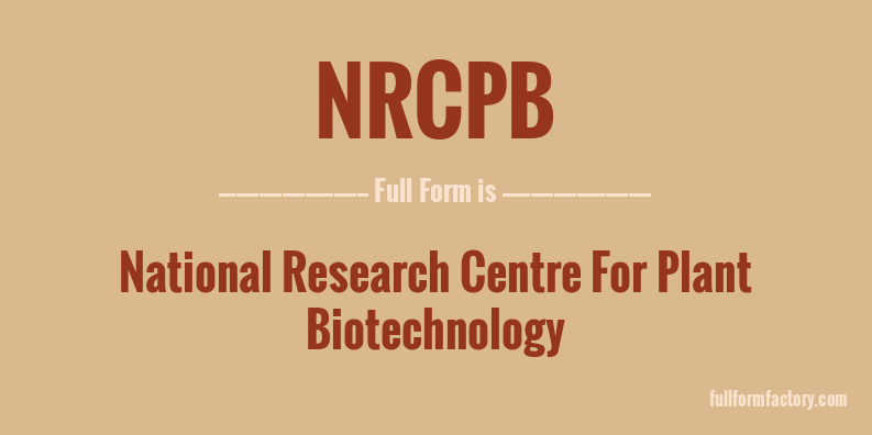 nrcpb-full-form
