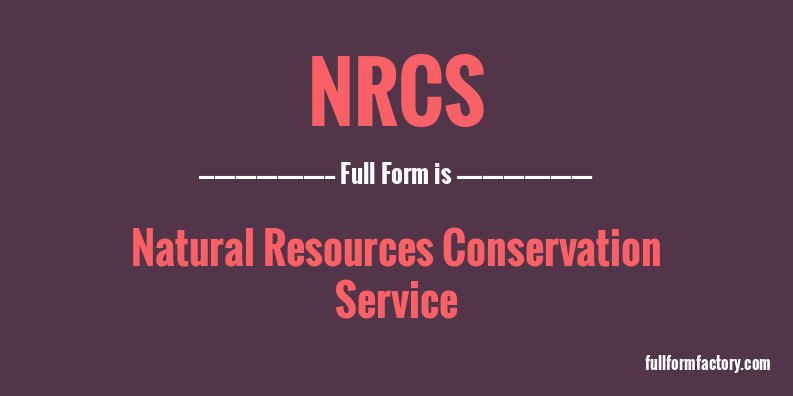 nrcs-full-form