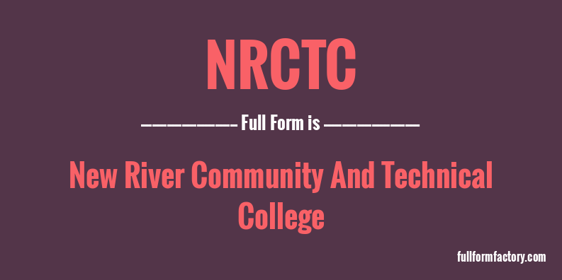 nrctc-full-form