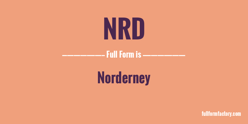 nrd-full-form