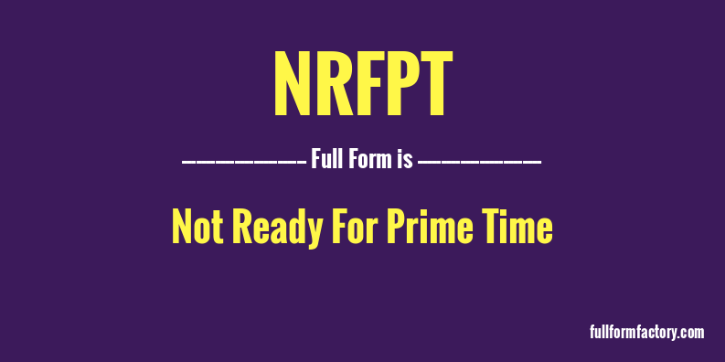 nrfpt-full-form
