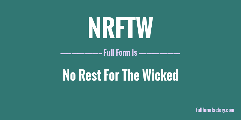 nrftw-full-form