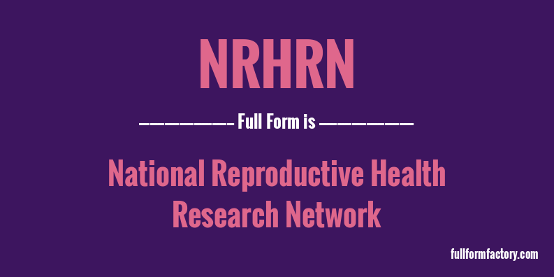 nrhrn-full-form
