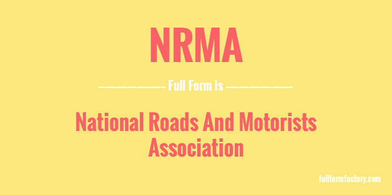 nrma-full-form
