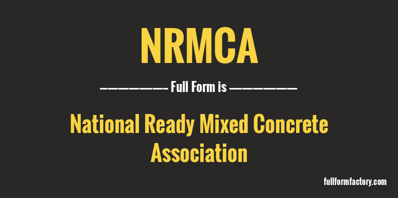 nrmca-full-form