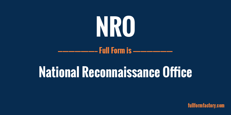 nro-full-form