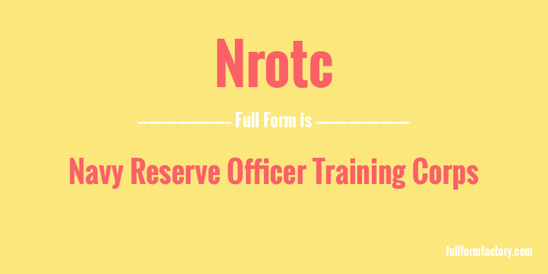 nrotc-full-form