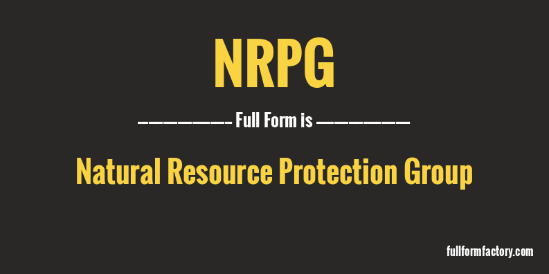 nrpg-full-form