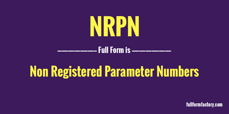 nrpn-full-form