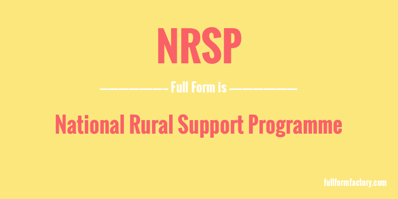 nrsp-full-form