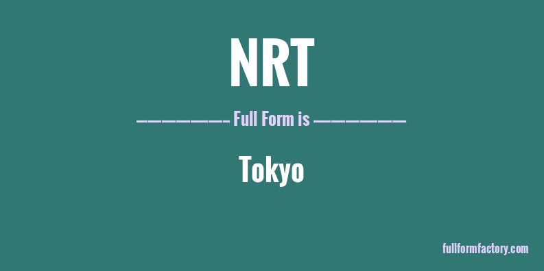 nrt-full-form
