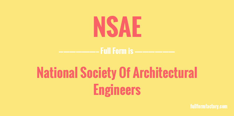 nsae-full-form