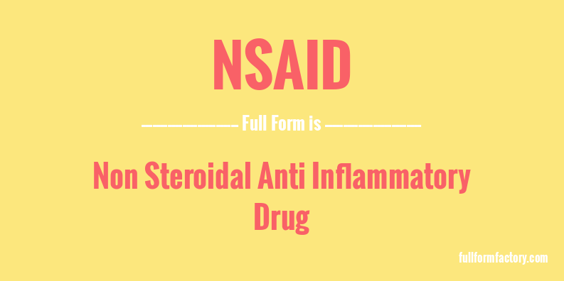 nsaid-full-form