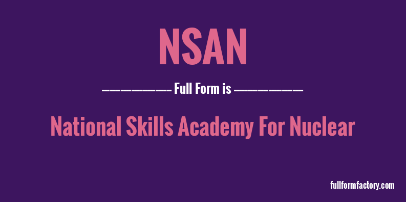 nsan-full-form