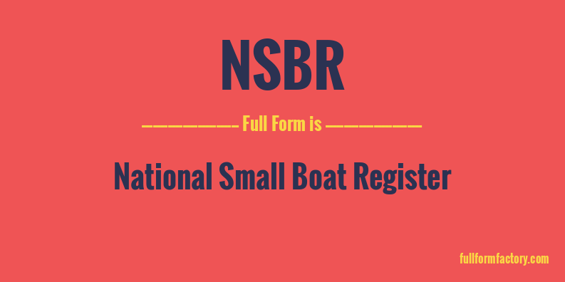 nsbr-full-form