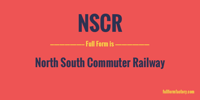 nscr-full-form