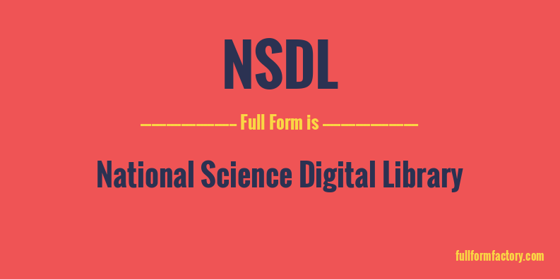 nsdl-full-form