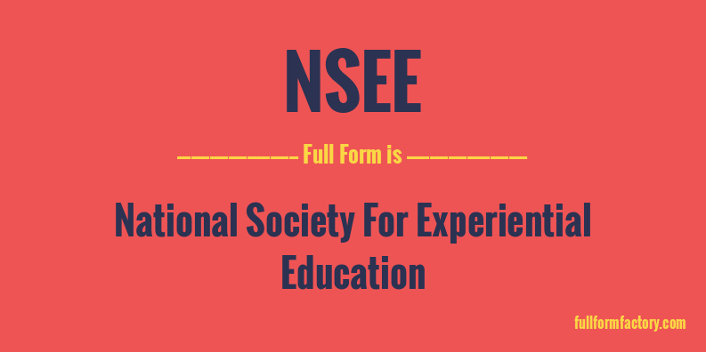 nsee-full-form