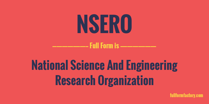nsero-full-form