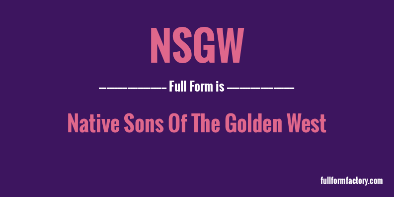 nsgw-full-form