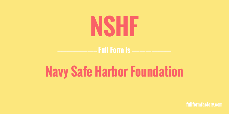 nshf-full-form
