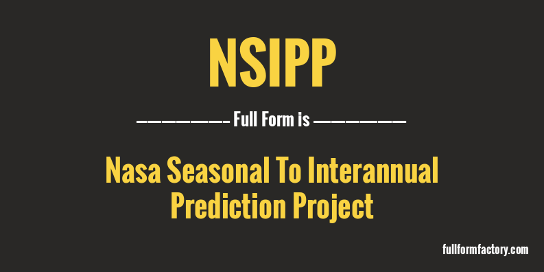 nsipp-full-form