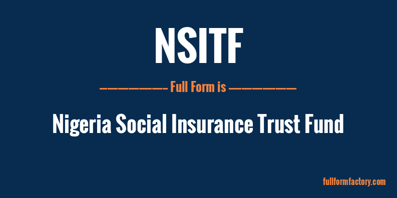 nsitf-full-form