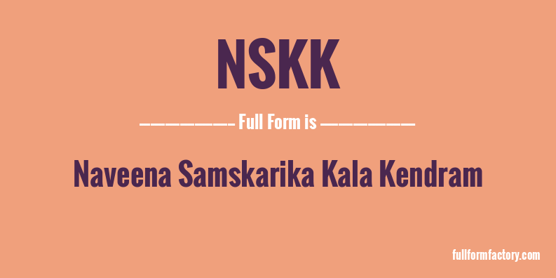 nskk-full-form