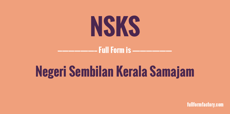 nsks-full-form