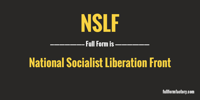 nslf-full-form