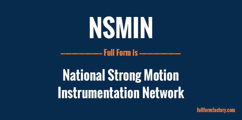 nsmin-full-form