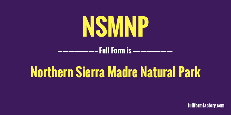 nsmnp-full-form