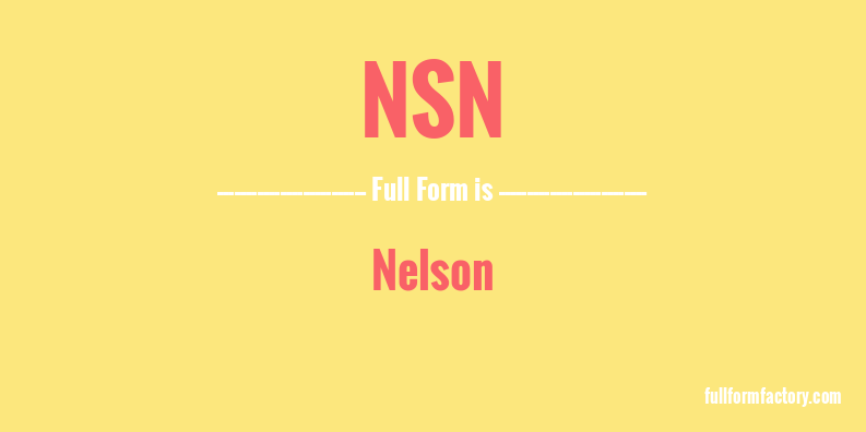 nsn-full-form