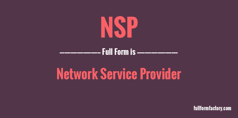 nsp-full-form