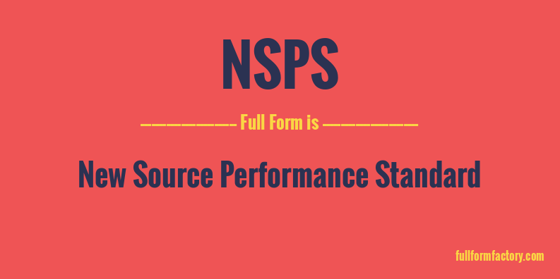 nsps-full-form
