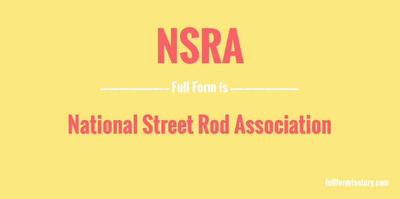 nsra-full-form