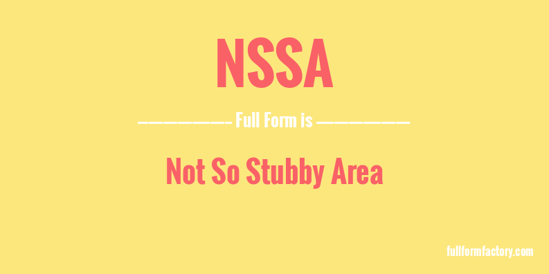 nssa-full-form