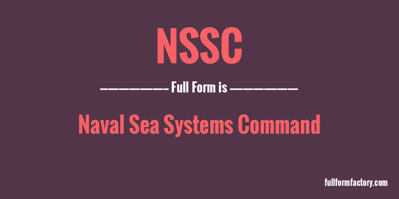 nssc-full-form