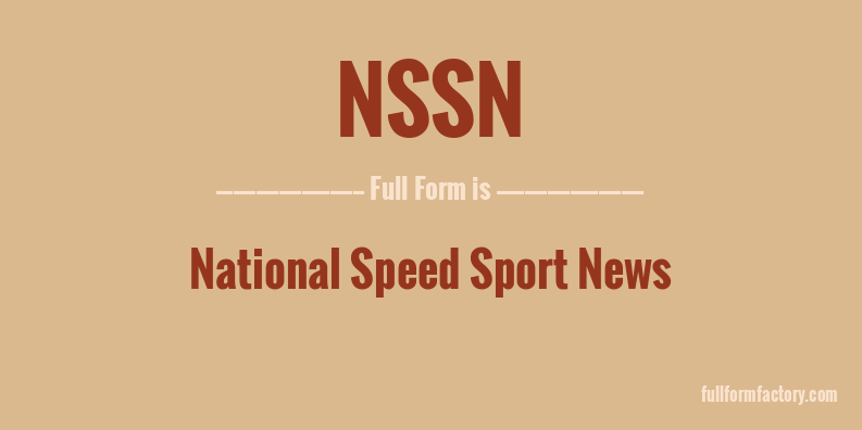 nssn-full-form