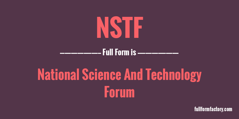 nstf-full-form